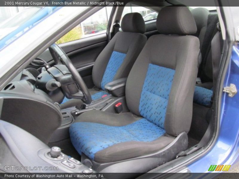 Front Seat of 2001 Cougar V6