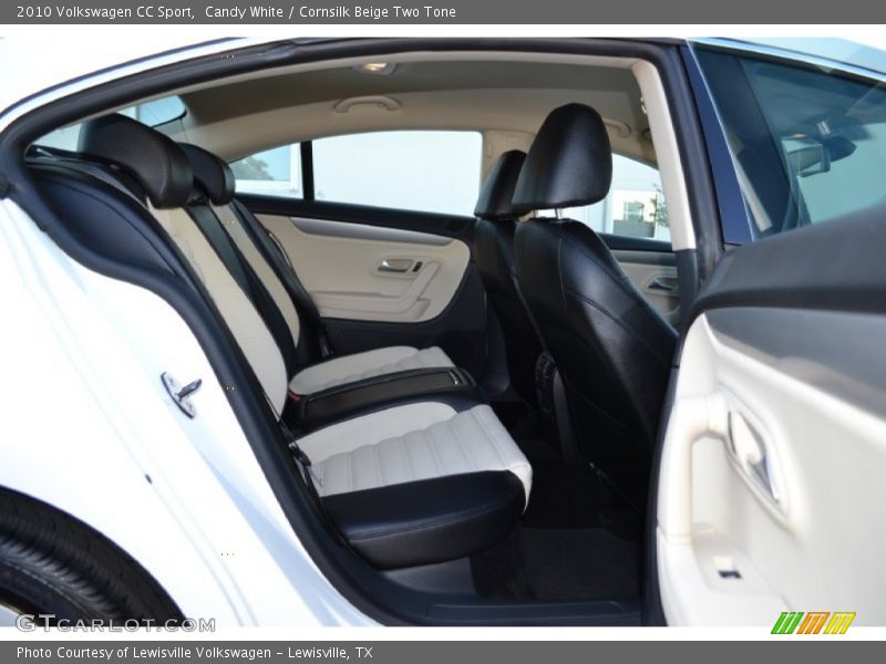 Candy White / Cornsilk Beige Two Tone 2010 Volkswagen CC Sport
