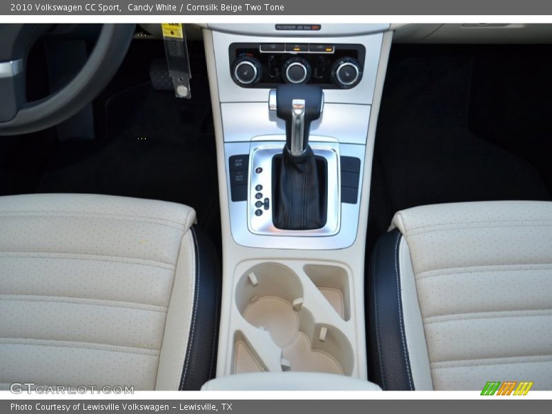 Candy White / Cornsilk Beige Two Tone 2010 Volkswagen CC Sport