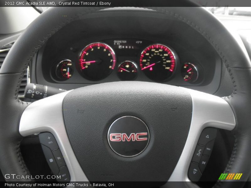 Crystal Red Tintcoat / Ebony 2012 GMC Acadia SLE AWD