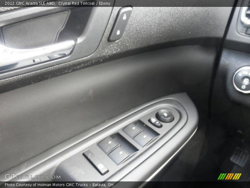 Crystal Red Tintcoat / Ebony 2012 GMC Acadia SLE AWD