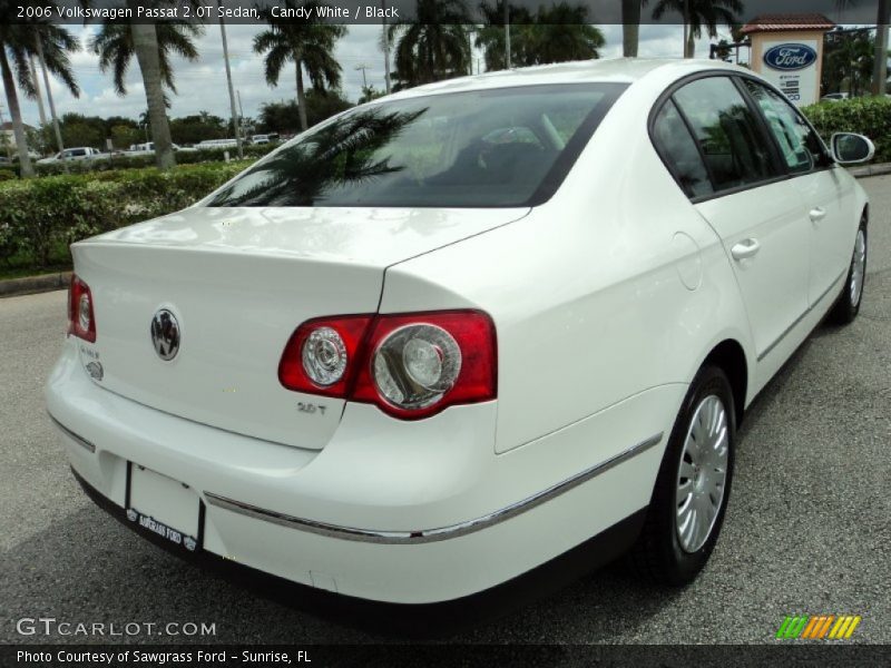 Candy White / Black 2006 Volkswagen Passat 2.0T Sedan