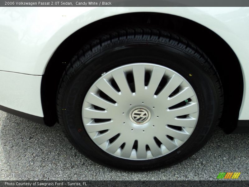 Candy White / Black 2006 Volkswagen Passat 2.0T Sedan