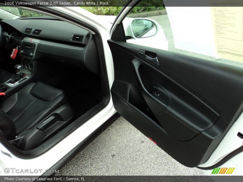 Candy White / Black 2006 Volkswagen Passat 2.0T Sedan