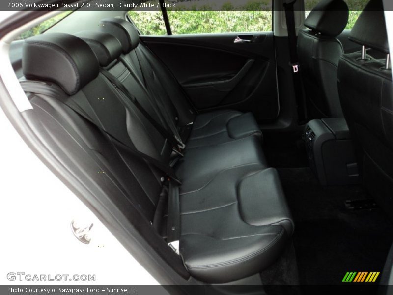 Candy White / Black 2006 Volkswagen Passat 2.0T Sedan