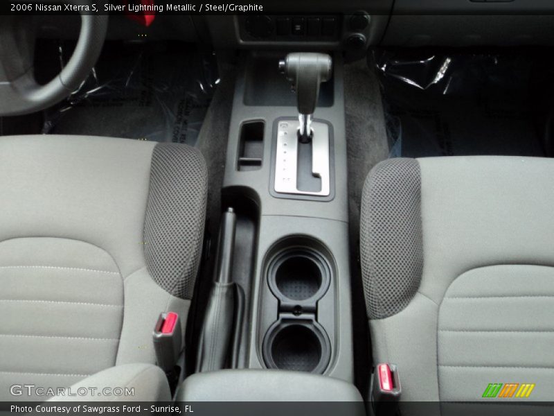 Silver Lightning Metallic / Steel/Graphite 2006 Nissan Xterra S