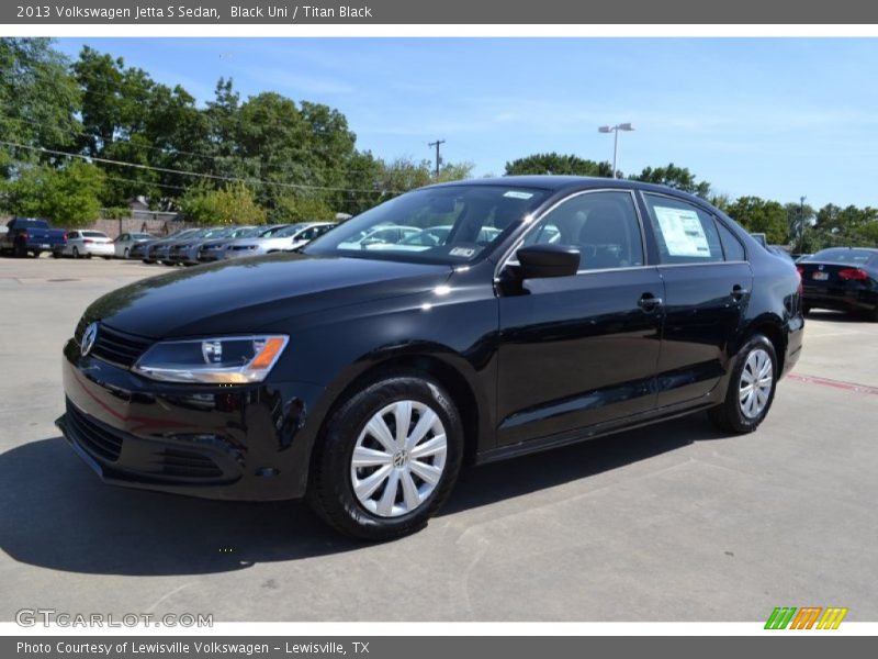 Black Uni / Titan Black 2013 Volkswagen Jetta S Sedan