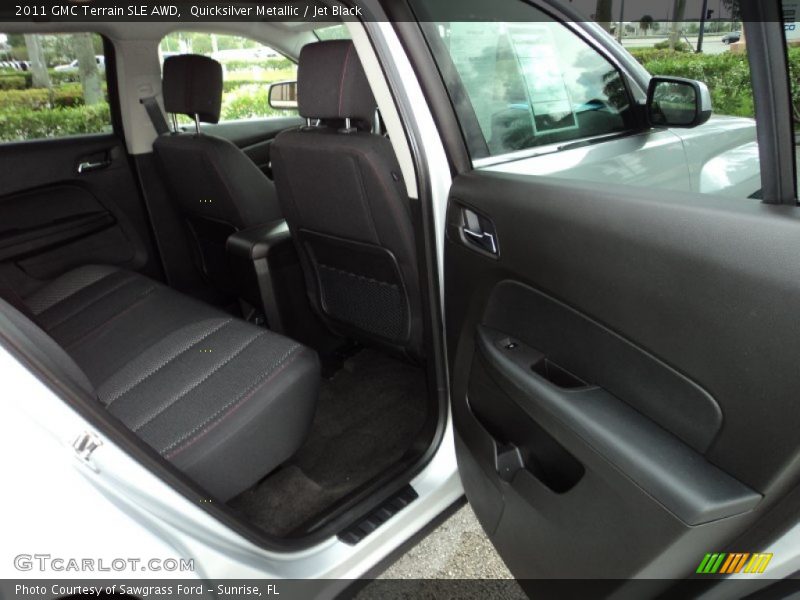 Quicksilver Metallic / Jet Black 2011 GMC Terrain SLE AWD