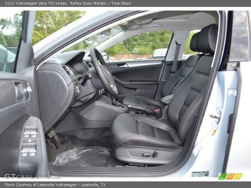 Reflex Silver Metallic / Titan Black 2013 Volkswagen Jetta TDI Sedan