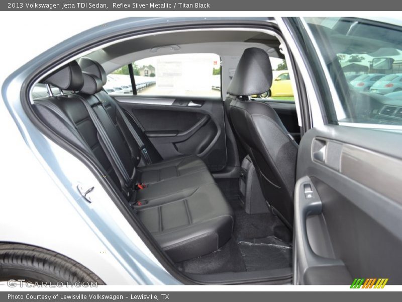 Reflex Silver Metallic / Titan Black 2013 Volkswagen Jetta TDI Sedan