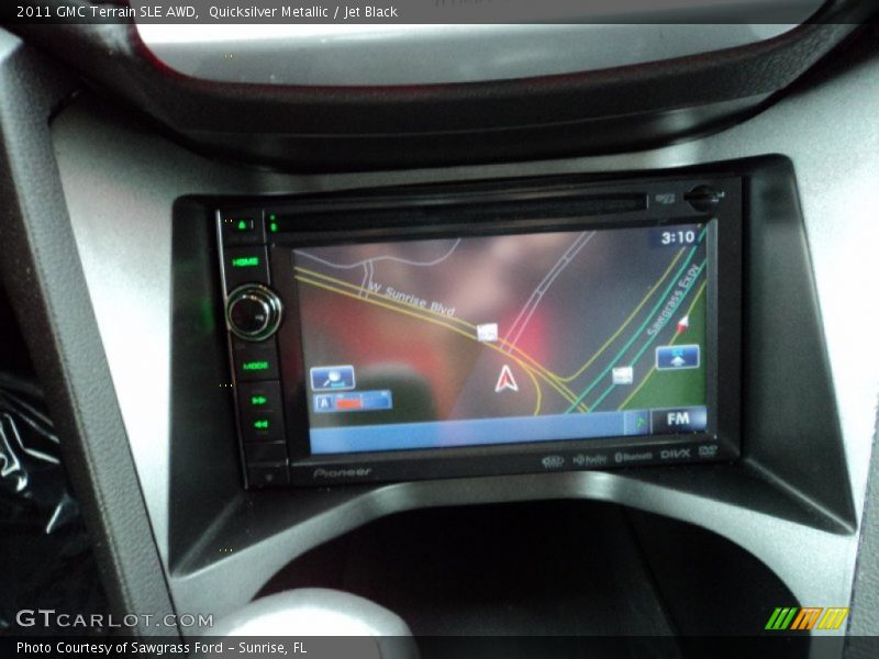 Quicksilver Metallic / Jet Black 2011 GMC Terrain SLE AWD