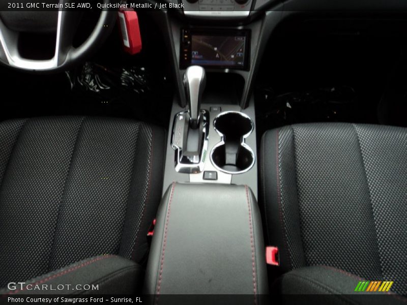 Quicksilver Metallic / Jet Black 2011 GMC Terrain SLE AWD