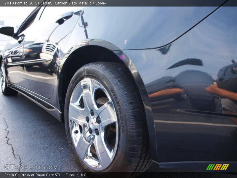 Carbon Black Metallic / Ebony 2010 Pontiac G6 GT Sedan