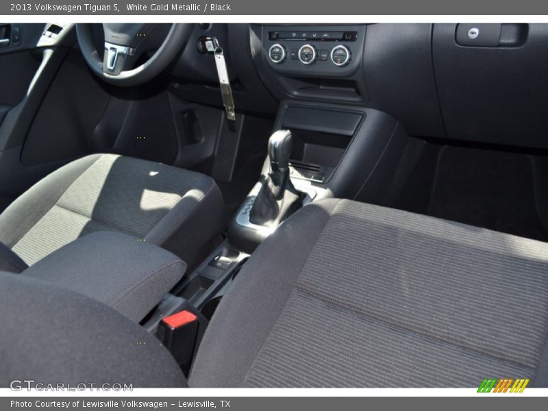 White Gold Metallic / Black 2013 Volkswagen Tiguan S