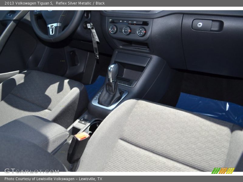Reflex Silver Metallic / Black 2013 Volkswagen Tiguan S