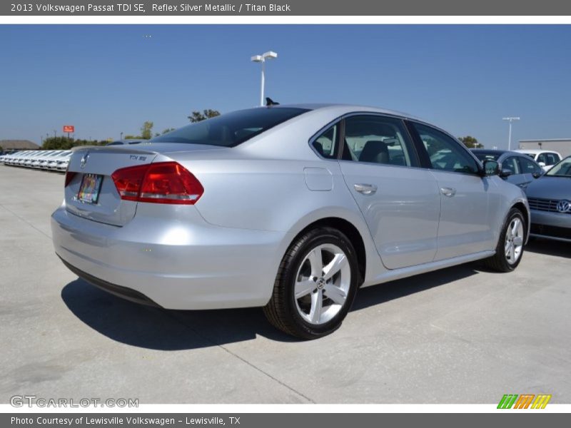 Reflex Silver Metallic / Titan Black 2013 Volkswagen Passat TDI SE