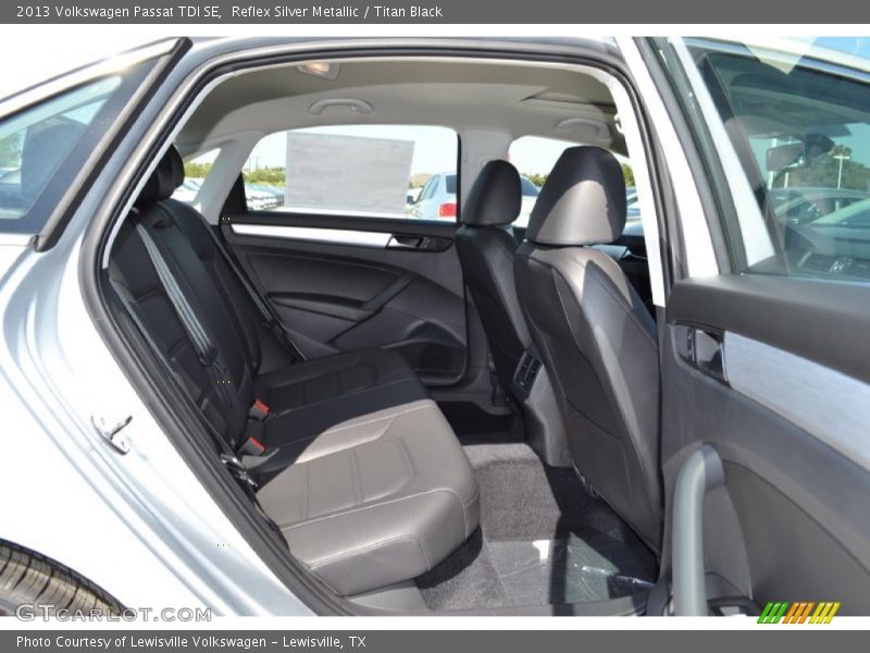 Reflex Silver Metallic / Titan Black 2013 Volkswagen Passat TDI SE