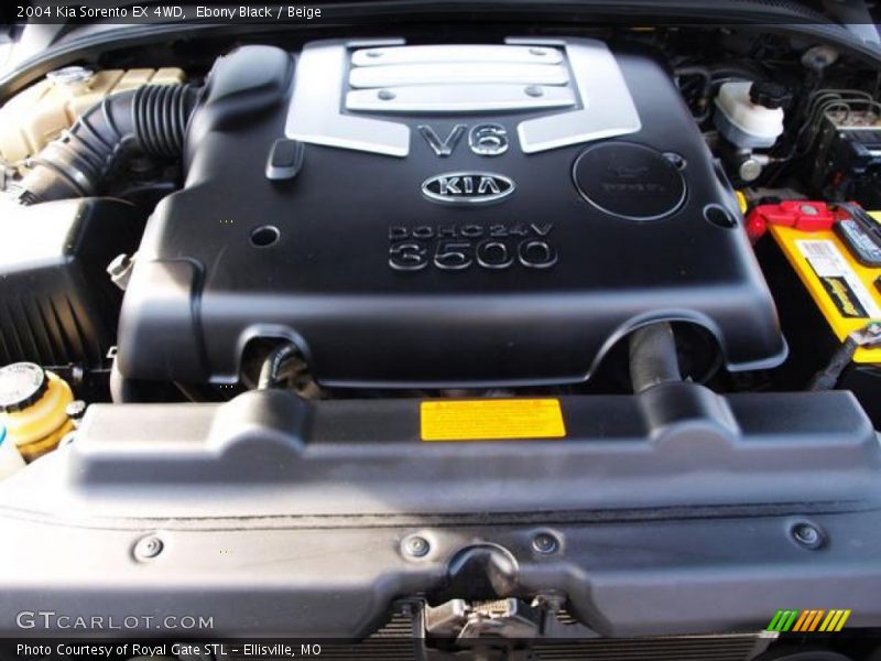  2004 Sorento EX 4WD Engine - 3.5 Liter DOHC 24-Valve V6