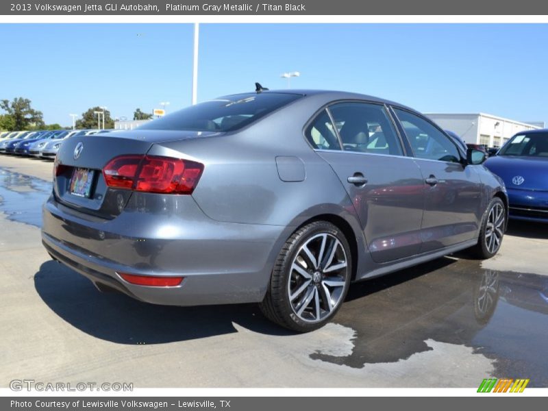 Platinum Gray Metallic / Titan Black 2013 Volkswagen Jetta GLI Autobahn