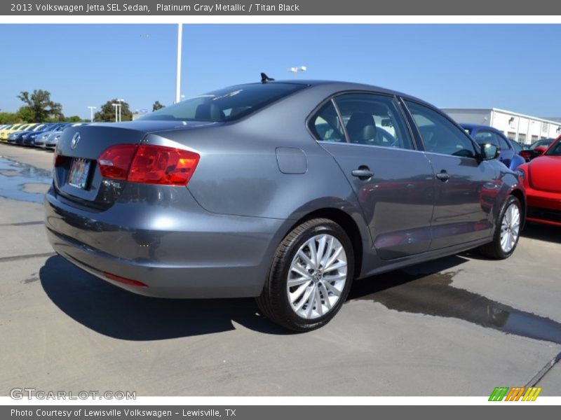 Platinum Gray Metallic / Titan Black 2013 Volkswagen Jetta SEL Sedan