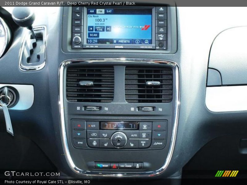 Controls of 2011 Grand Caravan R/T