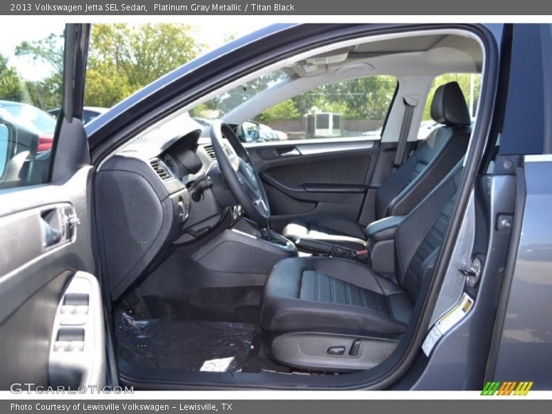 Platinum Gray Metallic / Titan Black 2013 Volkswagen Jetta SEL Sedan