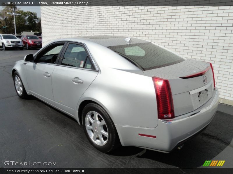 2009 CTS Sedan Radiant Silver