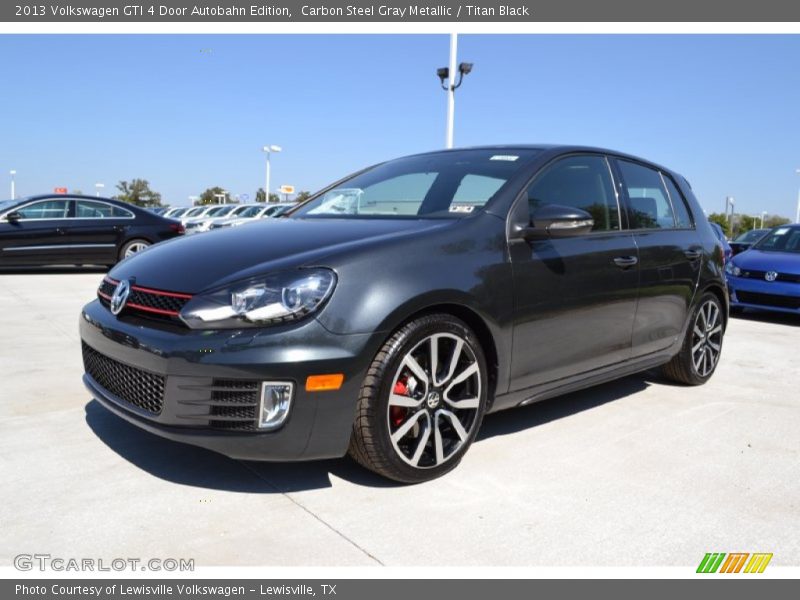 Front 3/4 View of 2013 GTI 4 Door Autobahn Edition