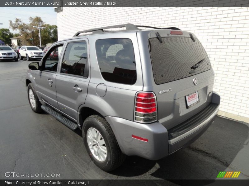 Tungsten Grey Metallic / Black 2007 Mercury Mariner Luxury