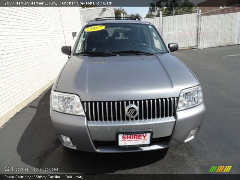 Tungsten Grey Metallic / Black 2007 Mercury Mariner Luxury