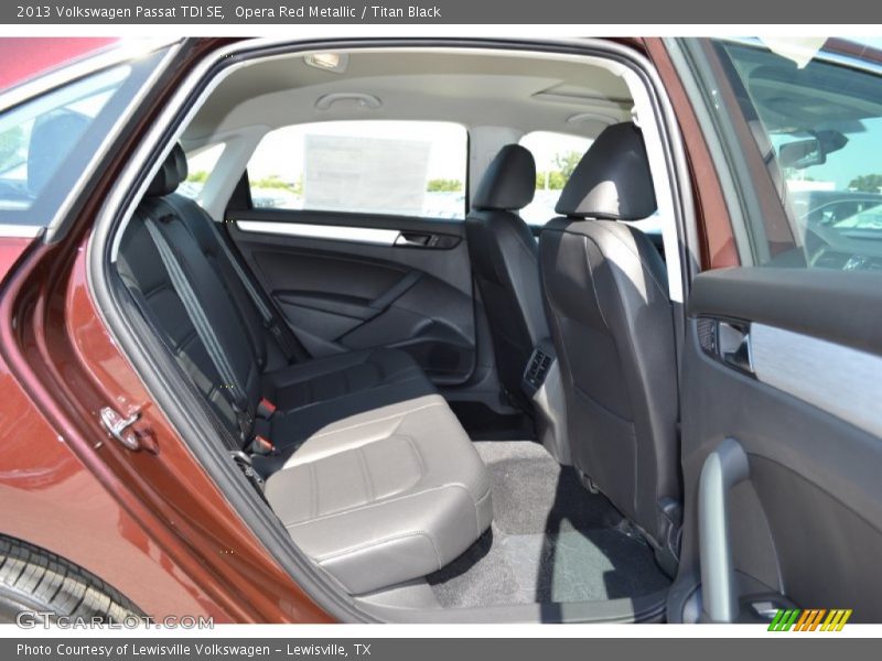 Opera Red Metallic / Titan Black 2013 Volkswagen Passat TDI SE