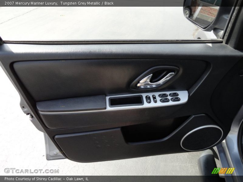 Tungsten Grey Metallic / Black 2007 Mercury Mariner Luxury