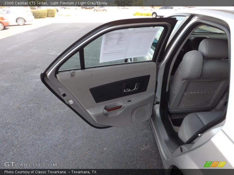 Light Platinum / Light Gray/Ebony 2006 Cadillac CTS Sedan
