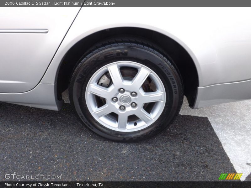 Light Platinum / Light Gray/Ebony 2006 Cadillac CTS Sedan