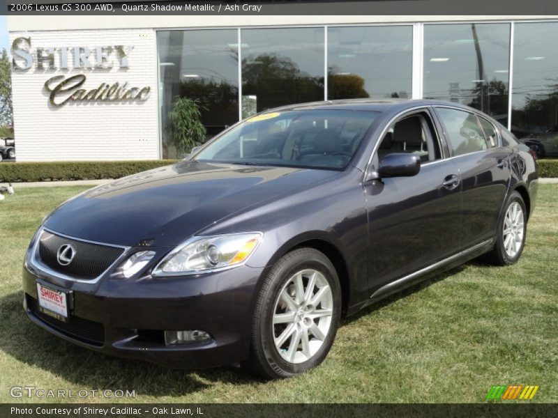 Quartz Shadow Metallic / Ash Gray 2006 Lexus GS 300 AWD