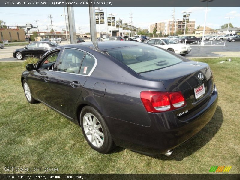 Quartz Shadow Metallic / Ash Gray 2006 Lexus GS 300 AWD