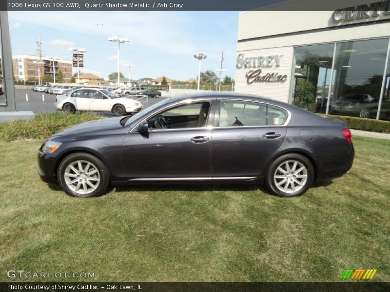Quartz Shadow Metallic / Ash Gray 2006 Lexus GS 300 AWD