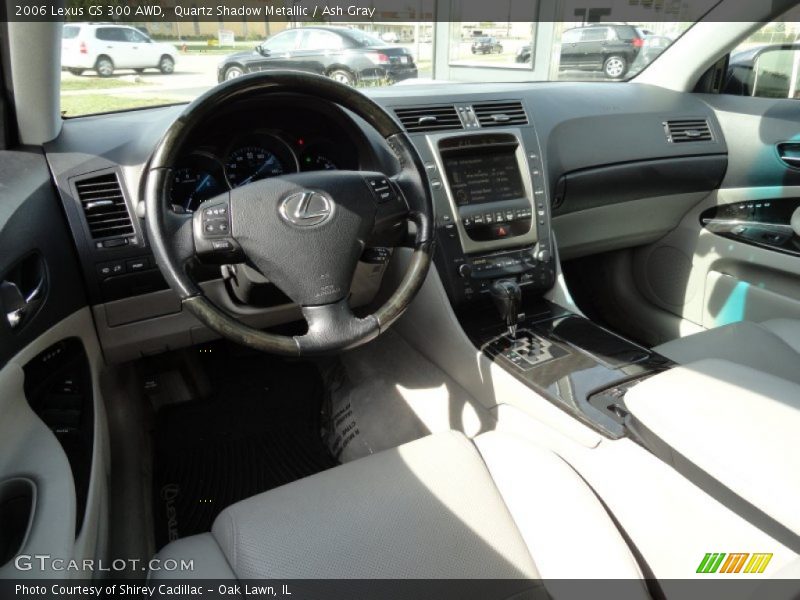 Quartz Shadow Metallic / Ash Gray 2006 Lexus GS 300 AWD