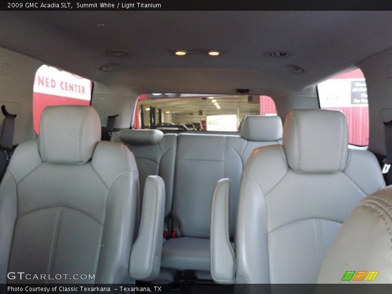 Summit White / Light Titanium 2009 GMC Acadia SLT