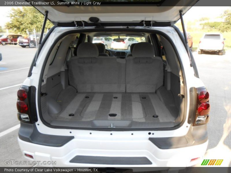 Summit White / Light Gray 2006 Chevrolet TrailBlazer LS
