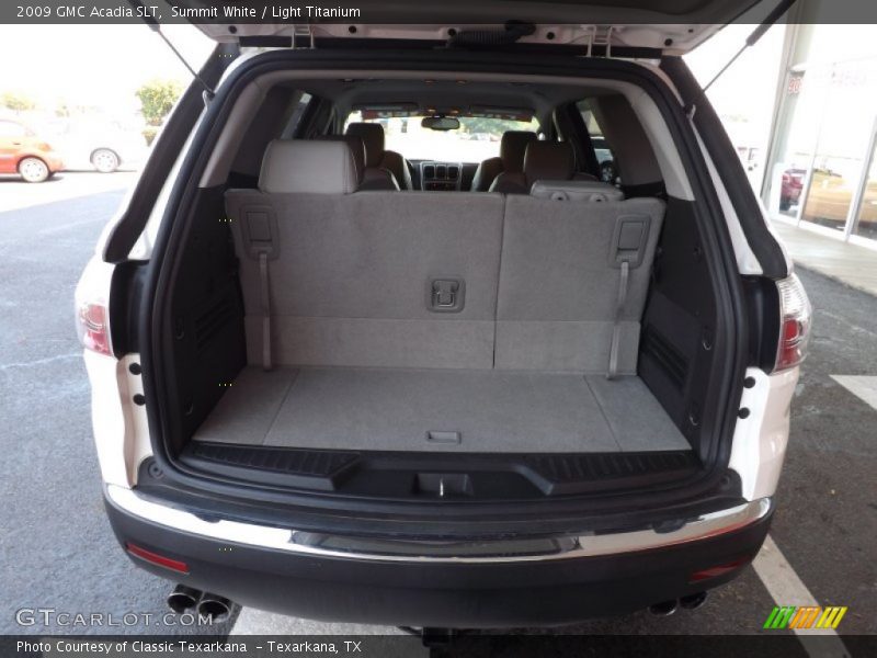 Summit White / Light Titanium 2009 GMC Acadia SLT