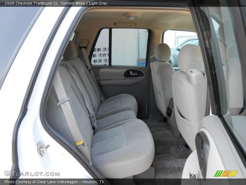 Summit White / Light Gray 2006 Chevrolet TrailBlazer LS