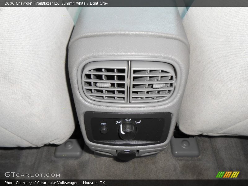 Summit White / Light Gray 2006 Chevrolet TrailBlazer LS