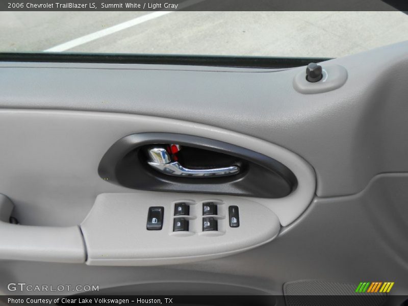 Summit White / Light Gray 2006 Chevrolet TrailBlazer LS
