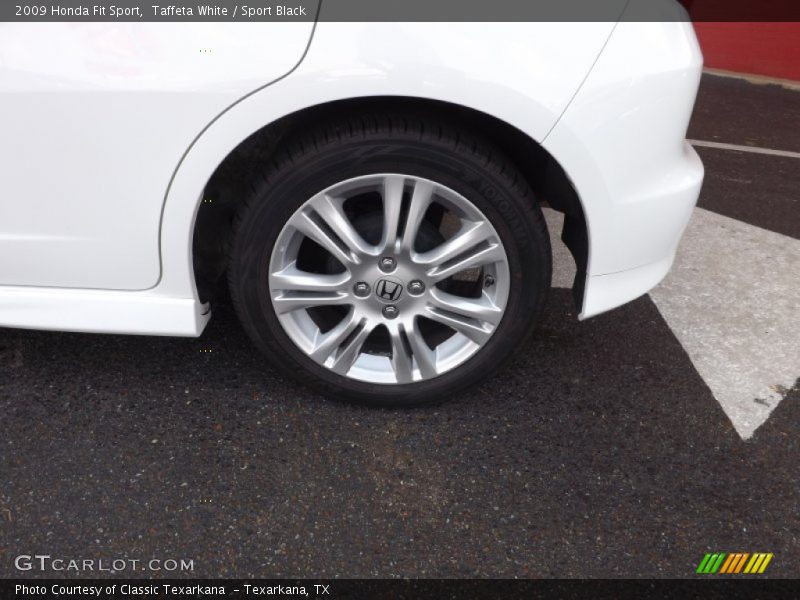 Taffeta White / Sport Black 2009 Honda Fit Sport
