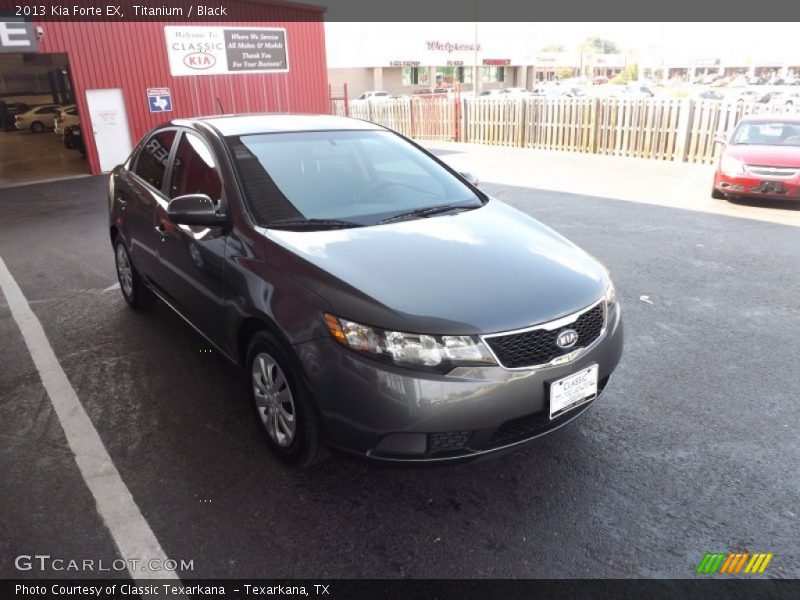 Titanium / Black 2013 Kia Forte EX