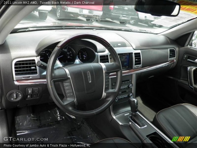 Tuxedo Black Metallic / Dark Charcoal 2011 Lincoln MKZ AWD