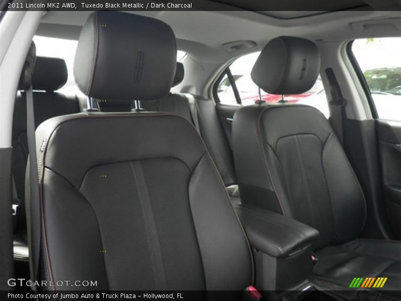 Tuxedo Black Metallic / Dark Charcoal 2011 Lincoln MKZ AWD