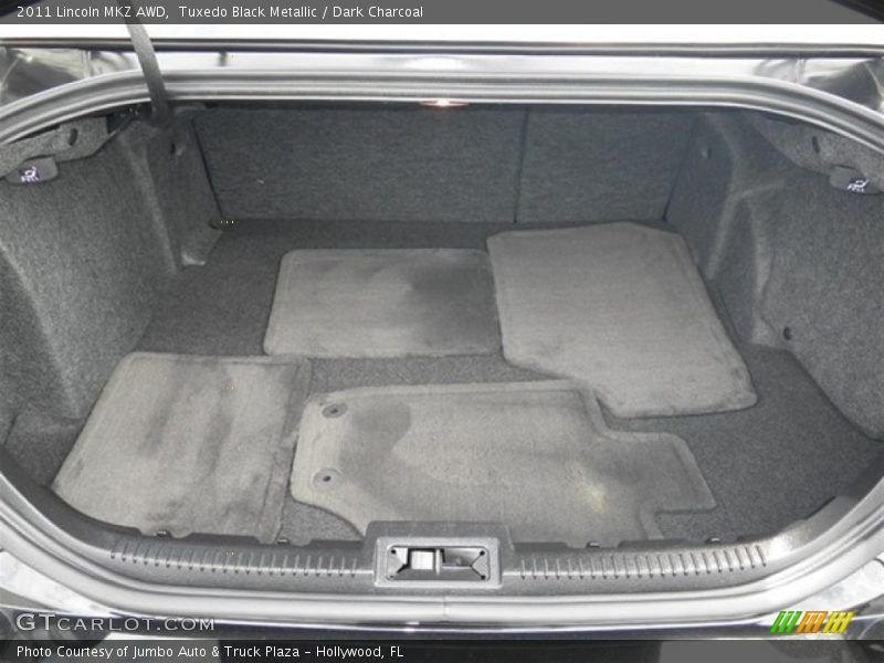 Tuxedo Black Metallic / Dark Charcoal 2011 Lincoln MKZ AWD