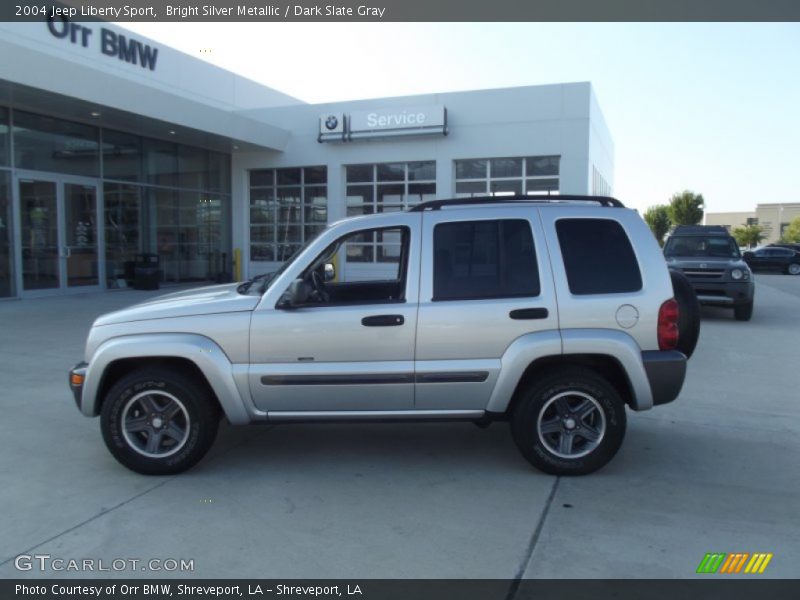 Bright Silver Metallic / Dark Slate Gray 2004 Jeep Liberty Sport